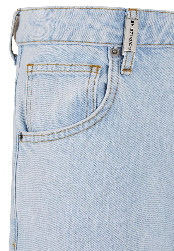 Adrik Basic Baggy Jeans-8