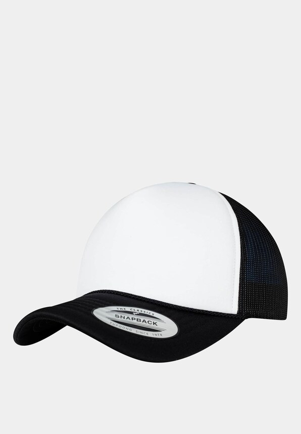 Foam Trucker Cap Curved Visor-0