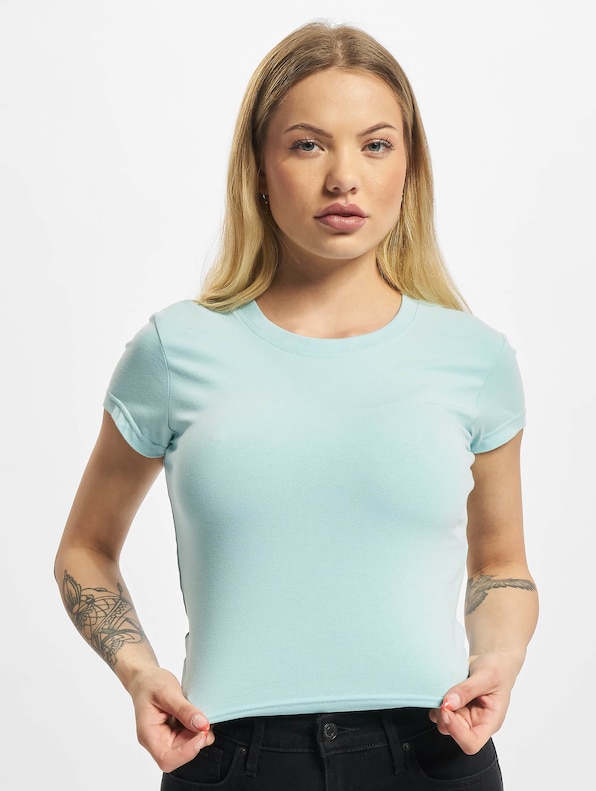 Ladies Stretch Jersey Cropped-2
