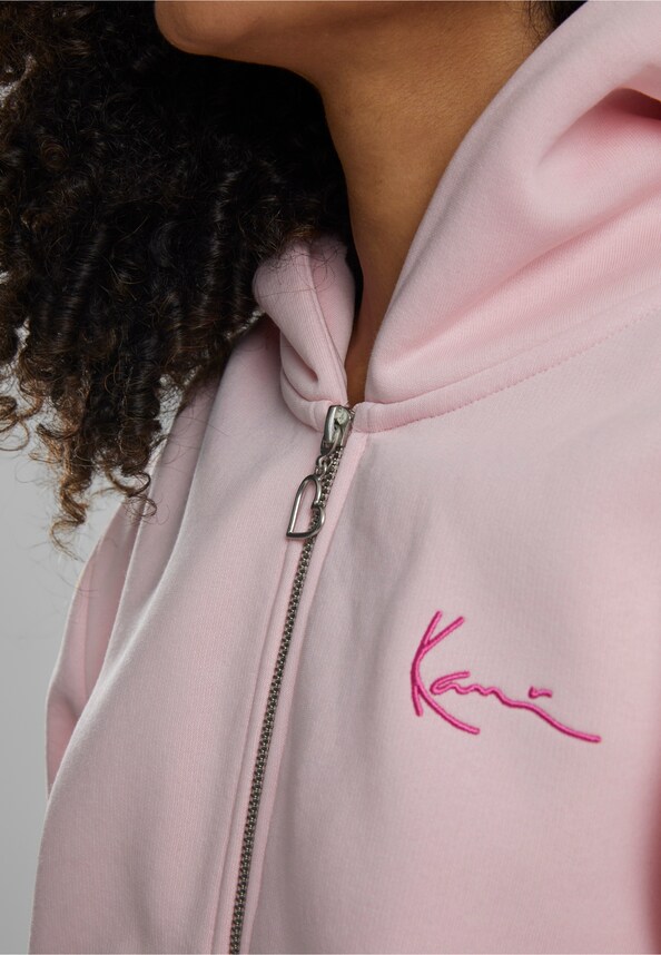 Signature Heart Cross Backprint Zip Hoodie-3