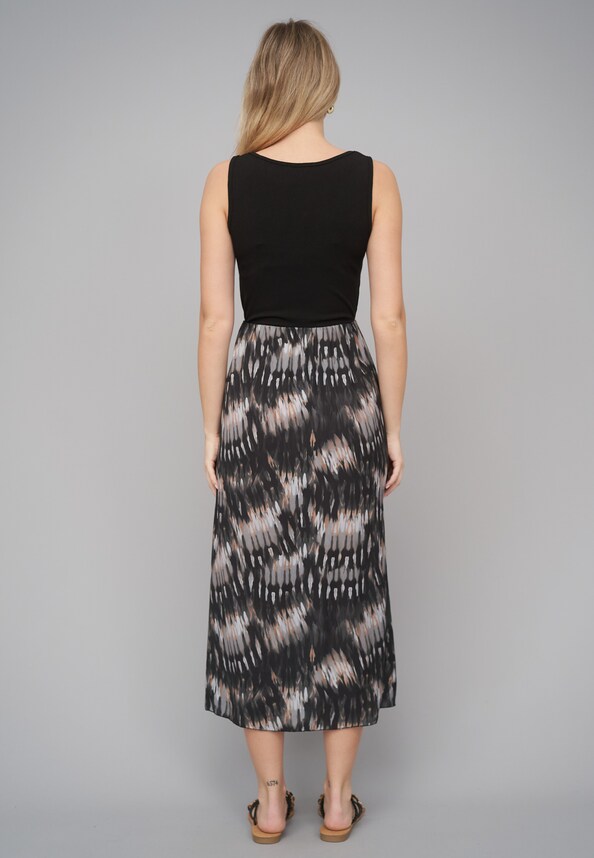 Maxidress 2-Tone Print-1