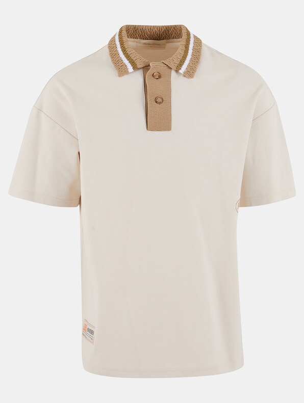 ACL Knit Collar Oversized Polo-4