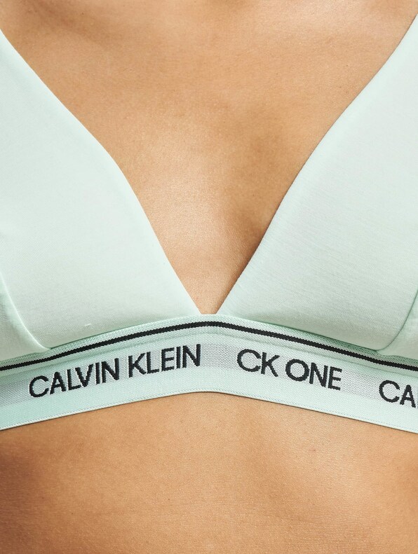 Calvin Klein Underwear Wmns Unlined Bralette Green - Womens