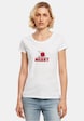 Ladies Peanuts Merry Basic Tee-0