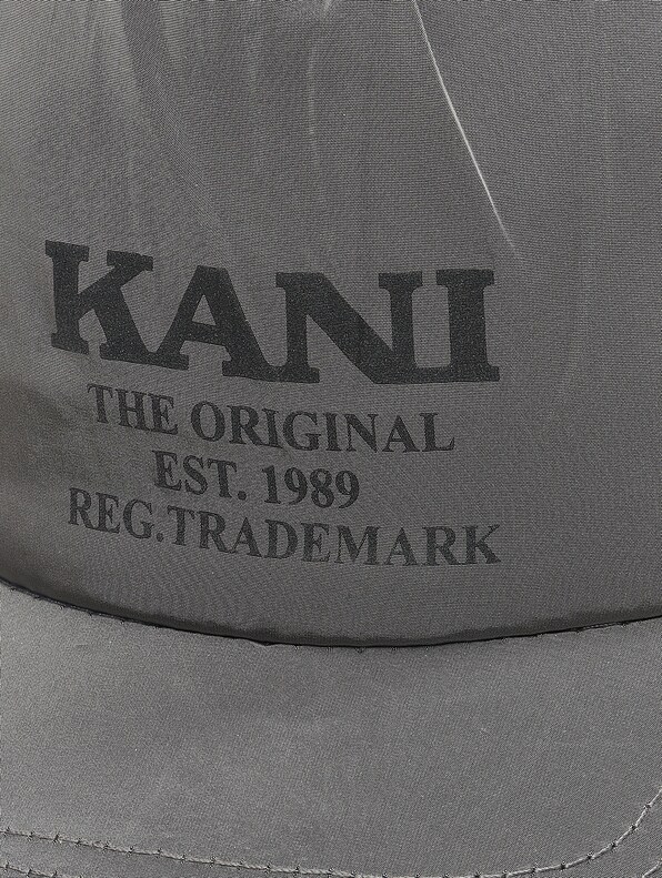 Karl Kani Retro Reflective Cap Grey-4