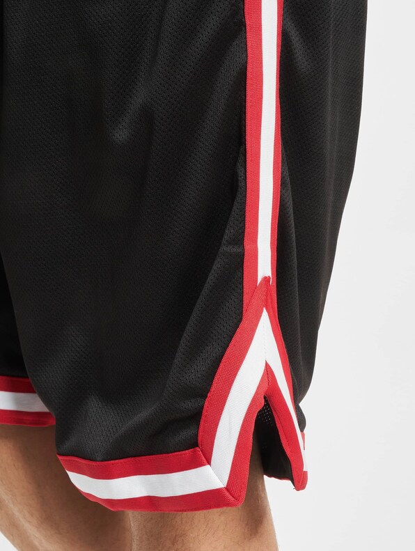 Stripes Mesh Shorts-3