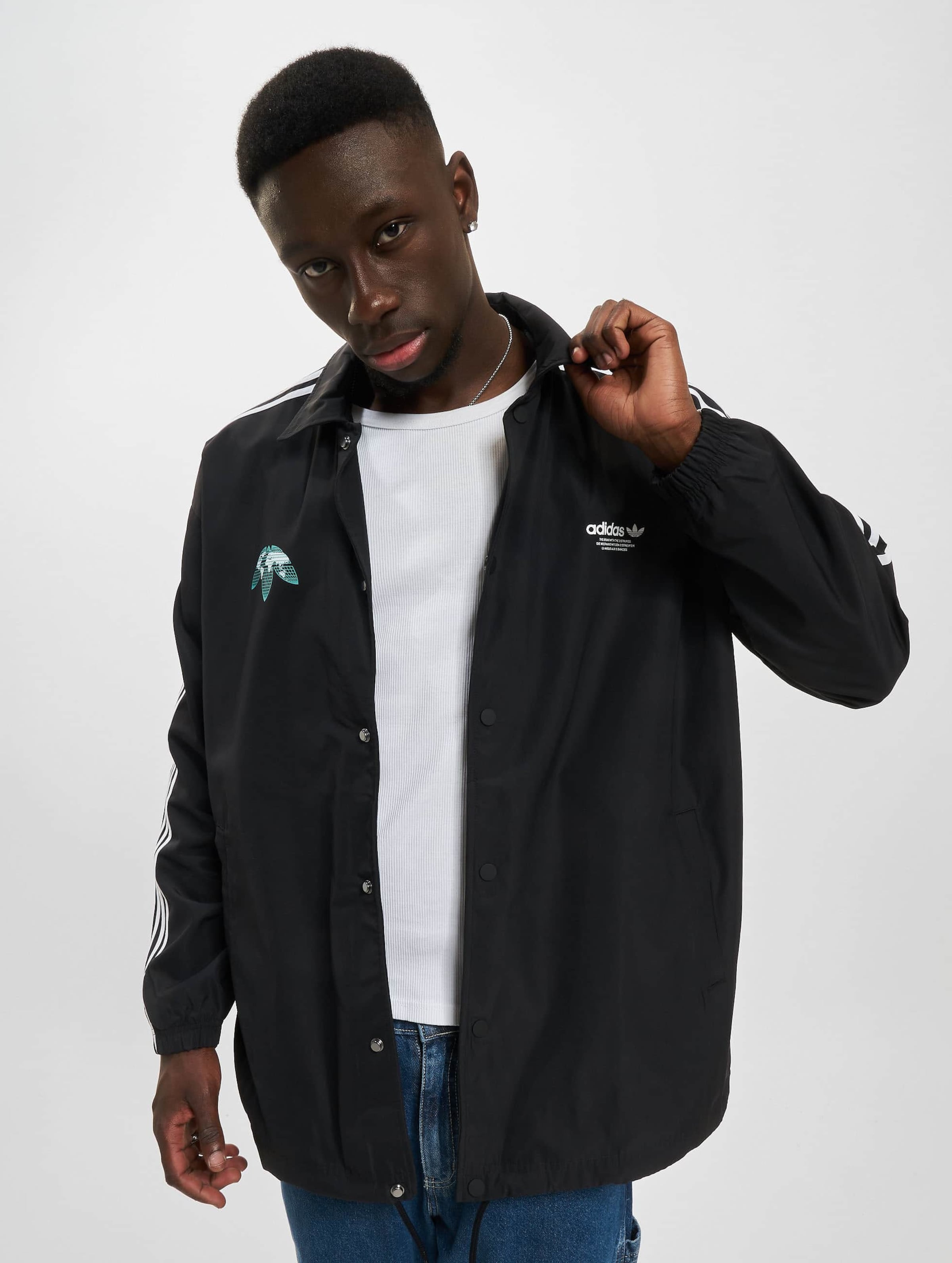 Adidas originals 2025 trefoil coach jacket