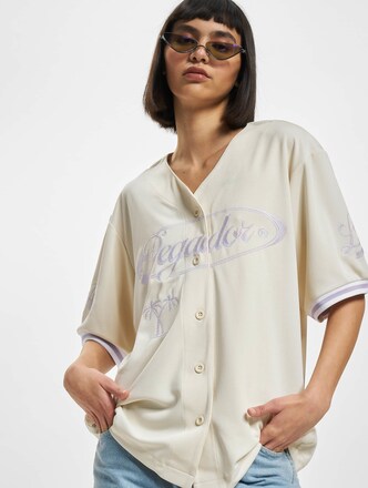 PEGADOR Oversized Baseball Shirt