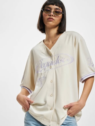 PEGADOR Oversized Baseball Shirt