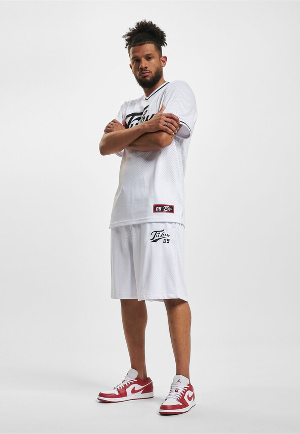 FM232-005-3 FUBU Varsity Mesh Shorts-2