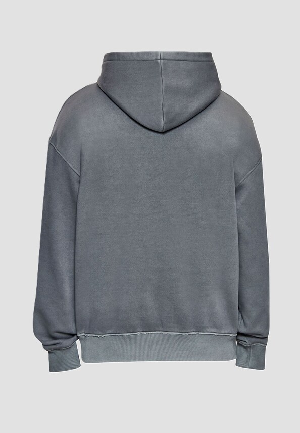 ULTRA ROUGH SELF FABRIC PATCH HOODIE-5