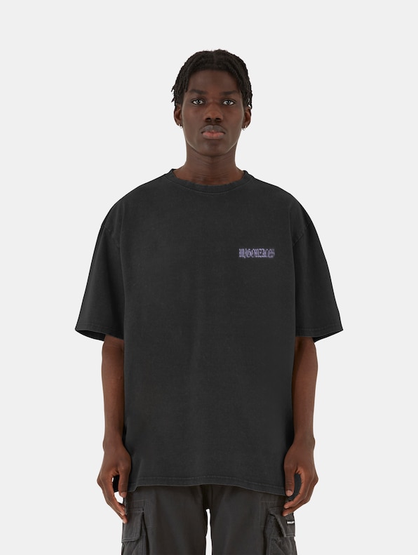 MJG Heavy Oversized Acid Washed Tee - FEARLESS FLIGHT-0