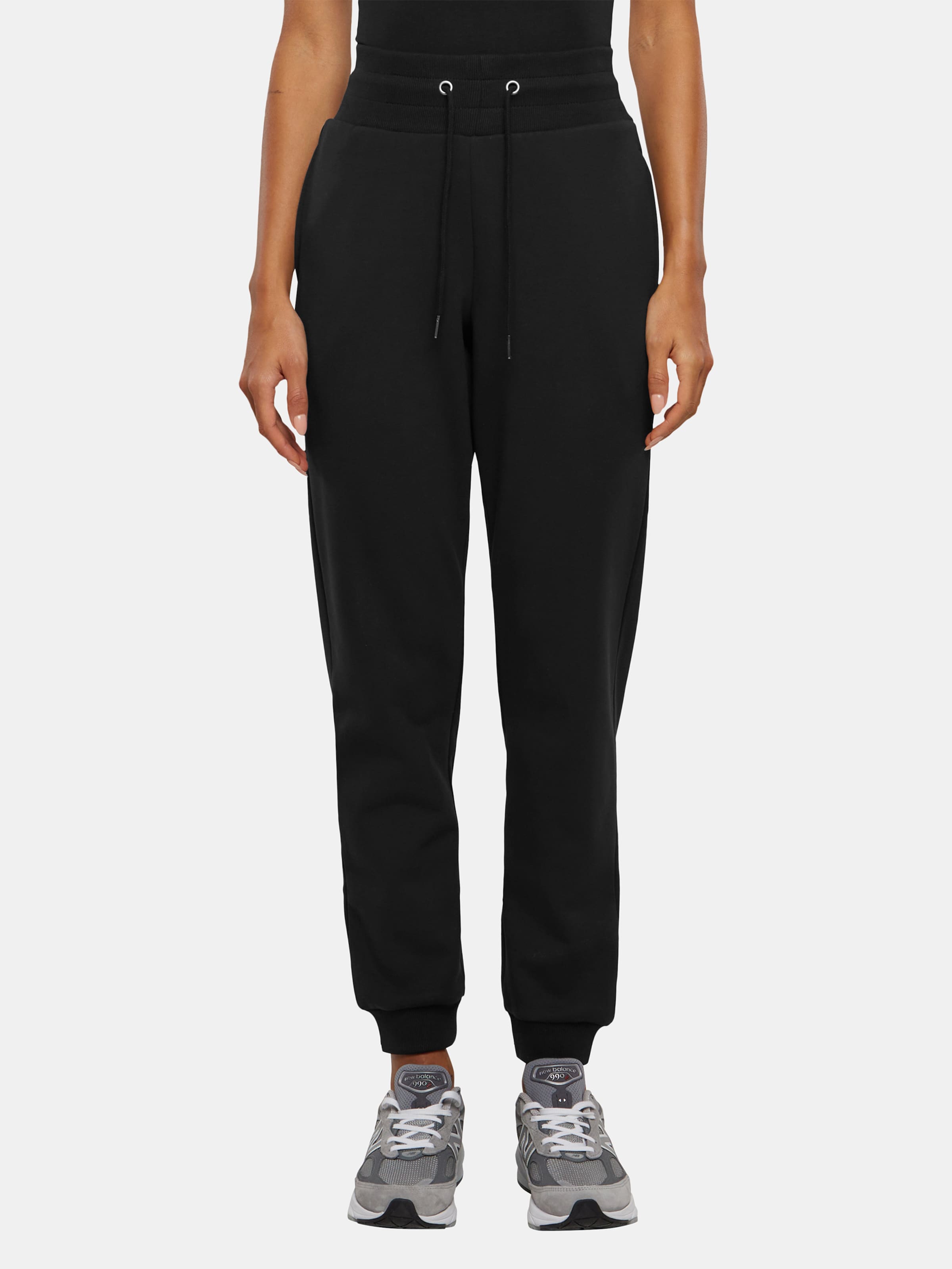 Urban Classics - Cozy Dames joggingbroek - XL - Zwart