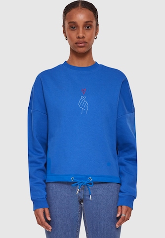 Ladies K Heart Oversize Crewneck