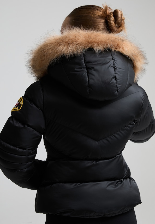G ARABELLA HOODED BOMBER JACKET-1