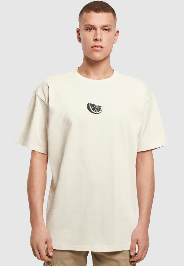 Wording - Lemon Contour Heavy Oversize Tee-0