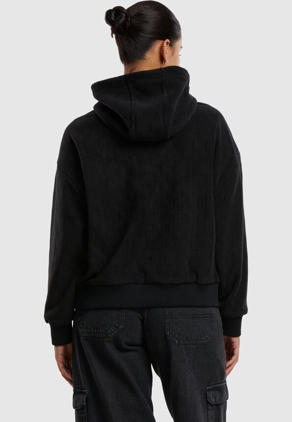 Ladies Jacquard Velvet Oversized-1