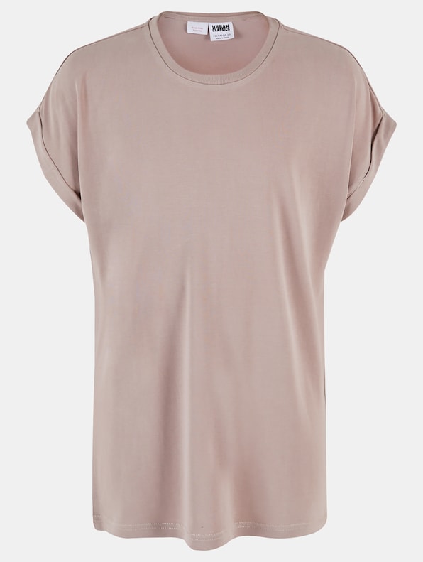 Girls Modal Extended Shoulder-0