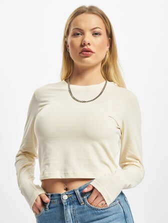 Ladies Organic Cropped