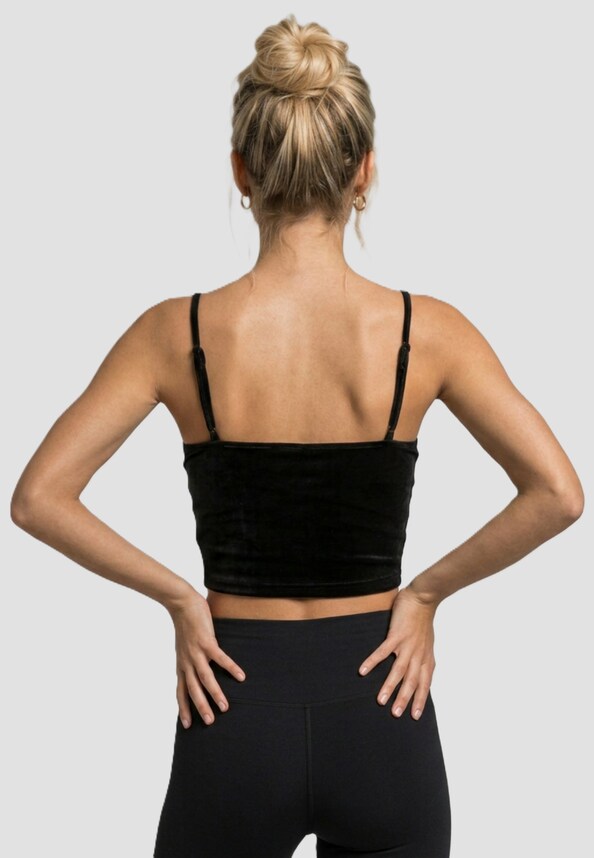 Ladies Short Velvet-1