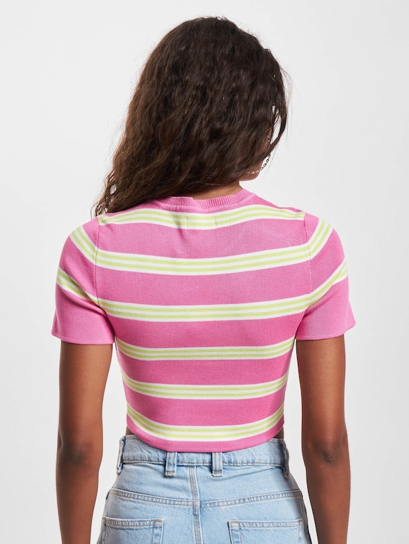 Only Ebba Crop O Neck Sweatshirt Wild Orchid/Cloud Dancer/Sharp-1