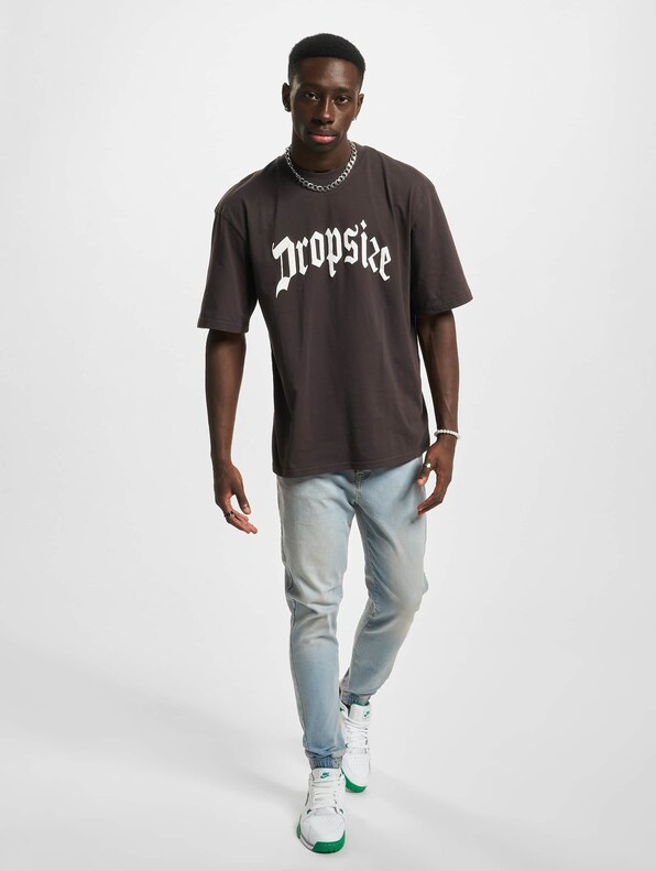 Heavy Oversize White Logo Puffer Print T-Shirt-4