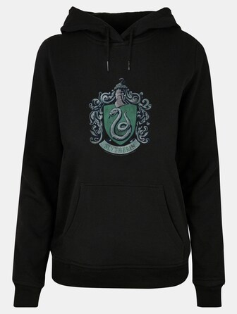 Ladies Harry Potter - Distressed Slytherin Crest 