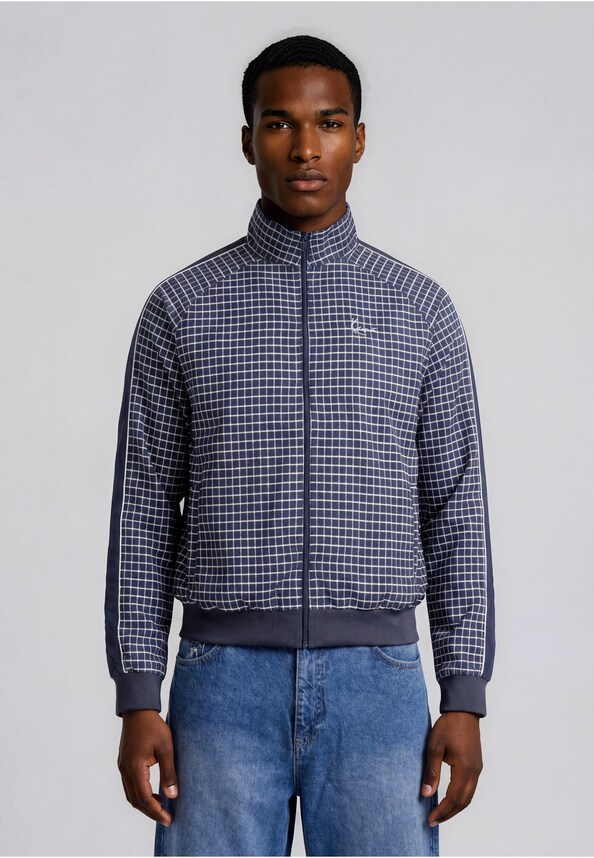 Signature Check Sidestripe Trackjacket-0