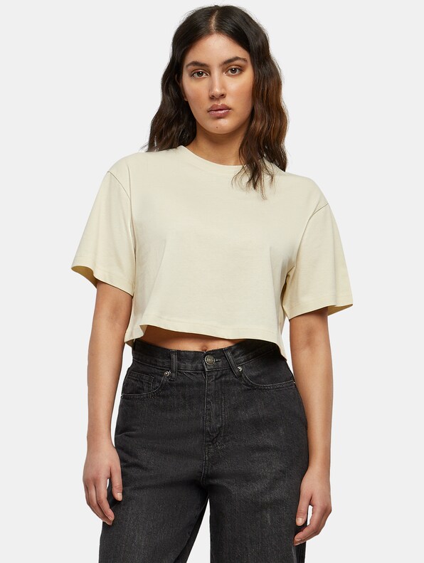 Build Your Brand Ladies Short Oversized Tee-2