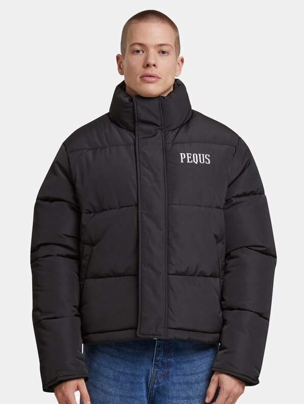 PEQUS Chest Logo Puffer Jackets-2