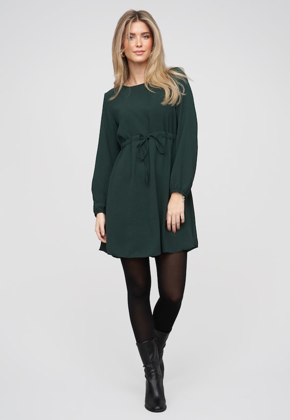 Longsleeve Musselin Dress-4