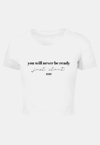 Ladies Just Start Cropped