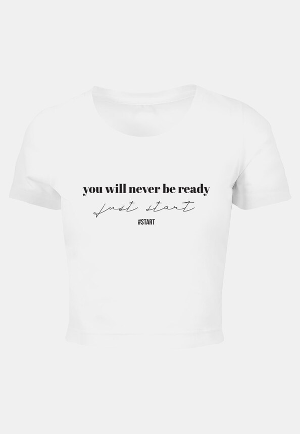 Ladies Just Start Cropped-0