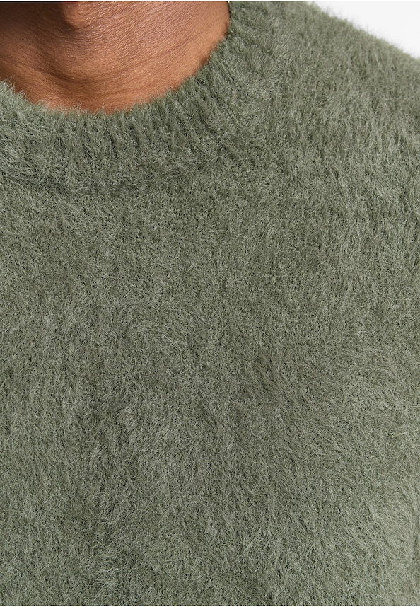 Essential Furry Knit Sweater-4