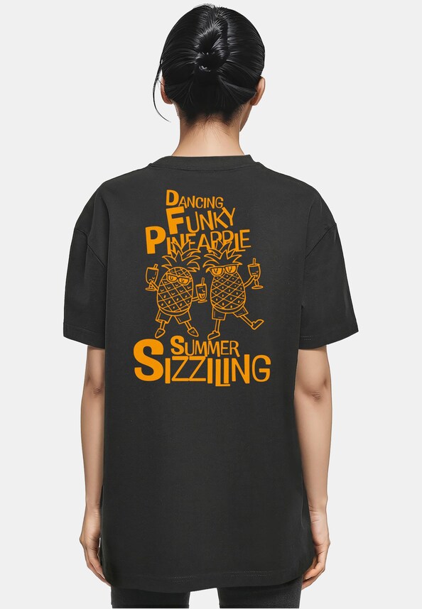 Ladies Funky Pineapple Oversized -1