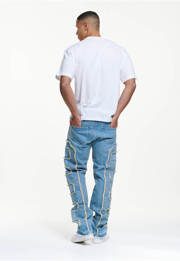 Kosa Destroyed Straight Jeans-4