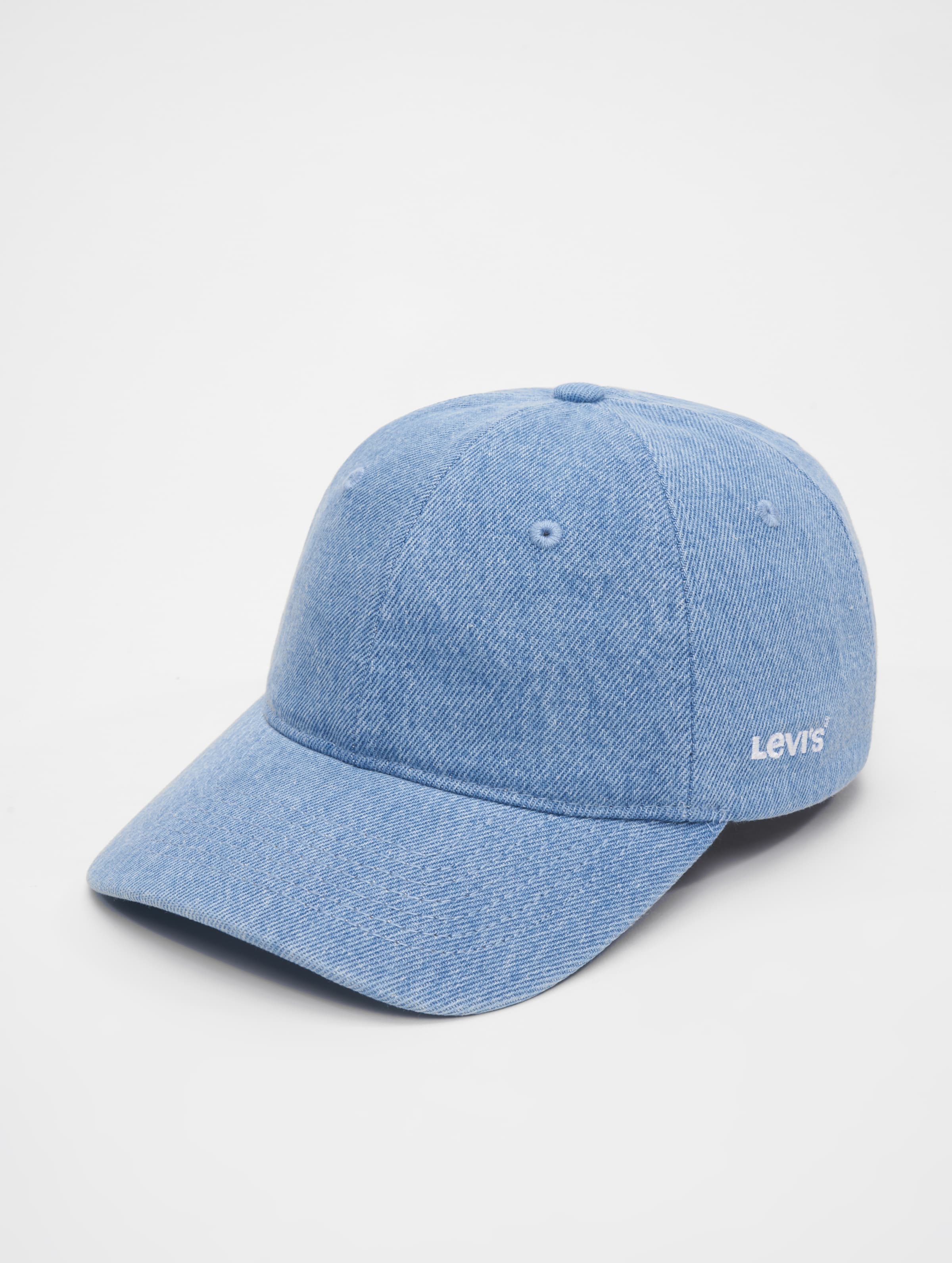Levi's Levis Essential Cap Unisex op kleur blauw, Maat ONE_SIZE