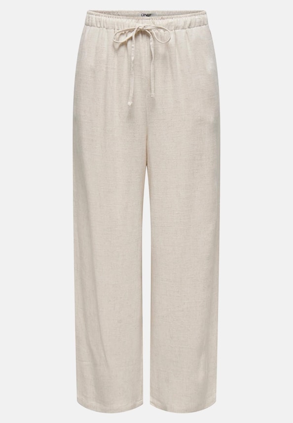 ONLSIESTA MW PULL-UP LINEN BL -4