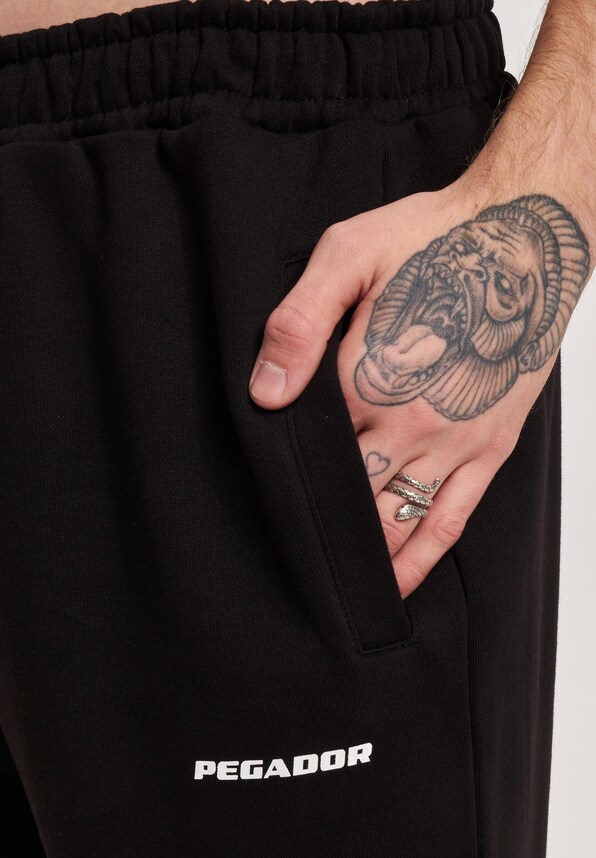 PEGADOR Logo Wide Jogginghosen-4