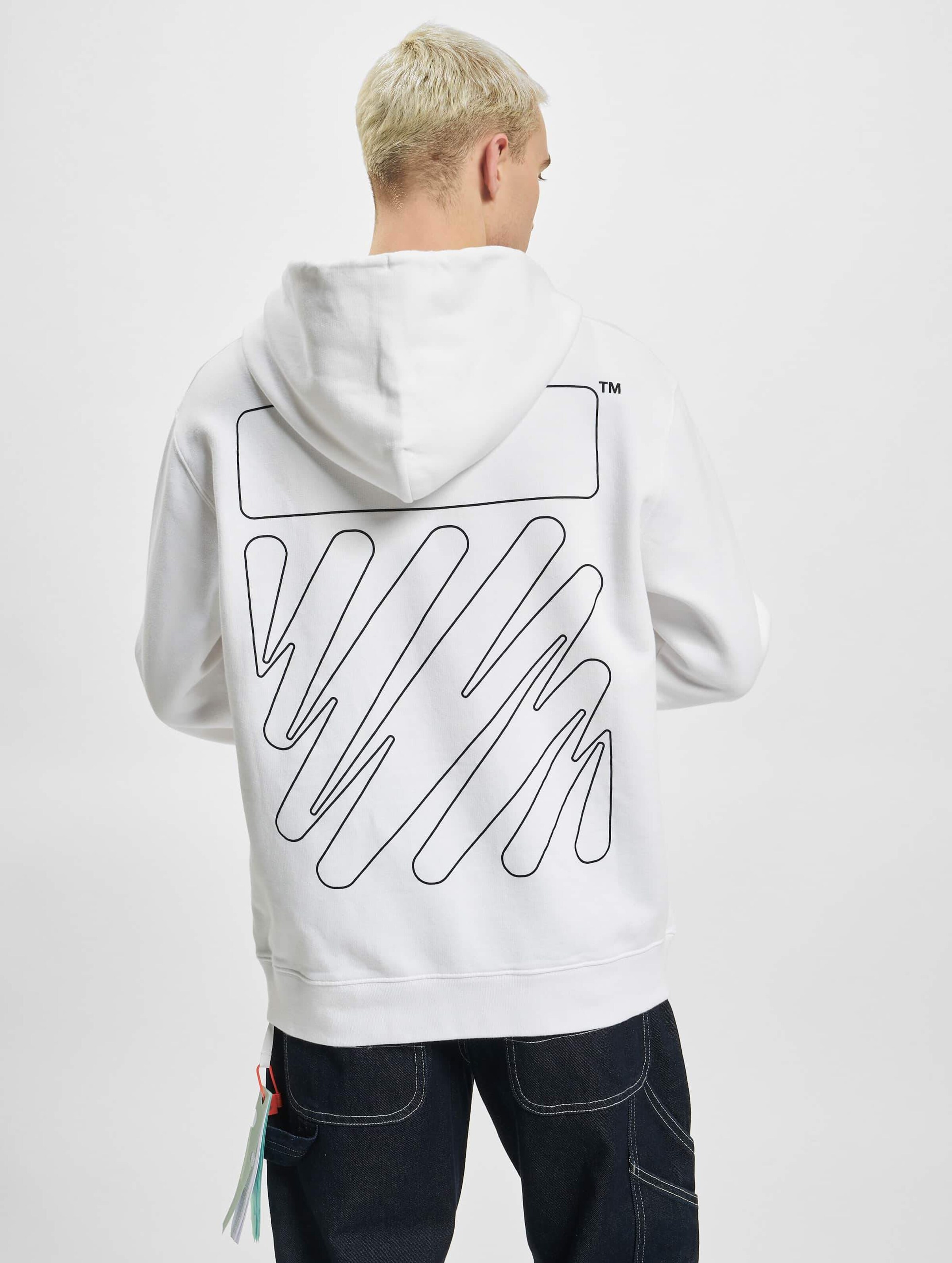 Off white store wave hoodie