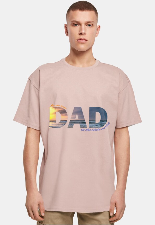 For The Best Dad Heavy Oversize Tee-0