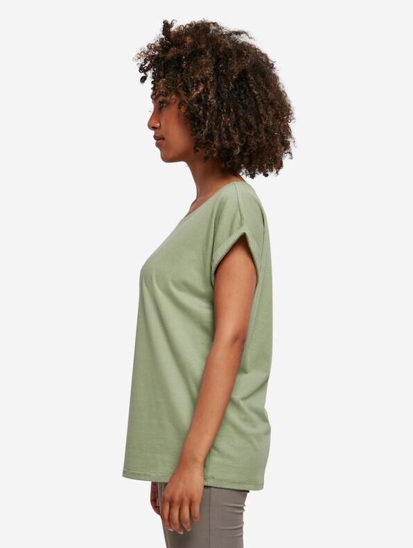 Ladies Extended Shoulder Tee-3