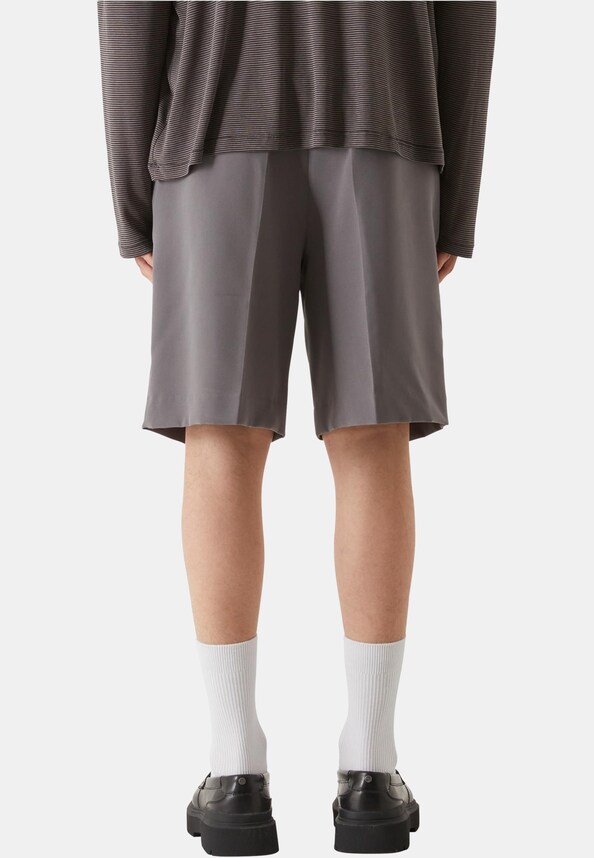 Lost Youth Double Pleated Dressed Shorts-1