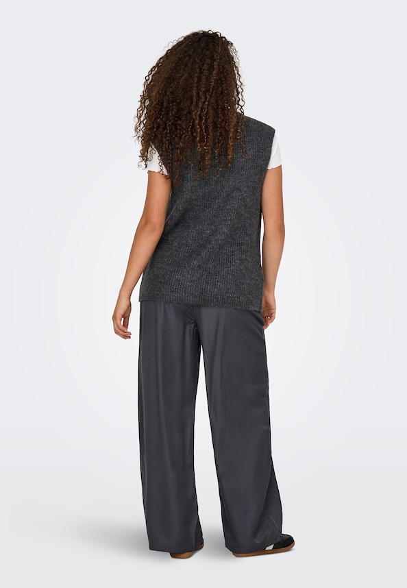 ONLJANE SL V-NECK BUTTON-1