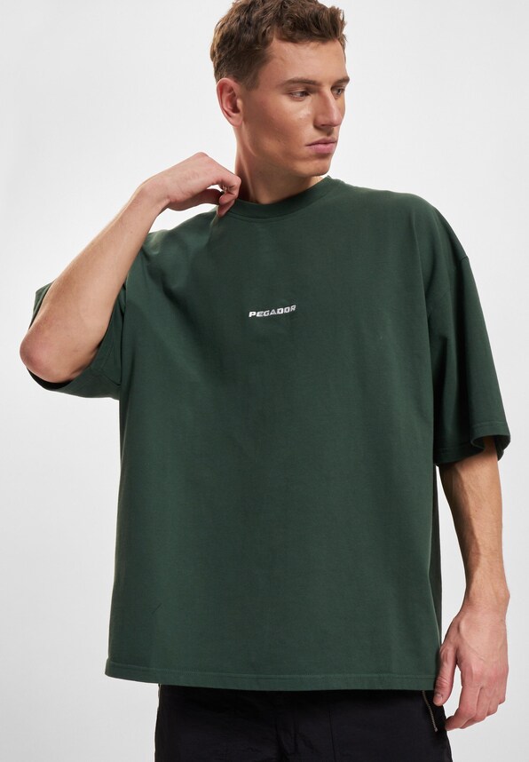 PEGADOR Logo Boxy T-Shirts-0