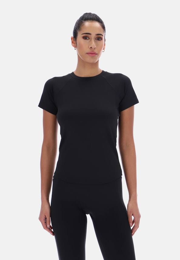 STUDIO BODY CONTOUR CAP SLEEVE T_SHIRT-0
