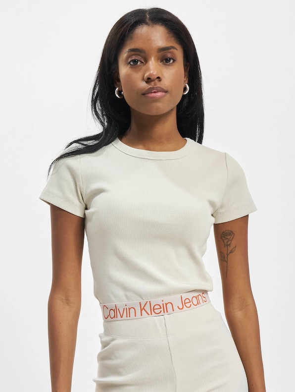 Calvin Klein Jeans Logo Tape Sweater, DEFSHOP