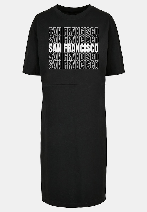 Ladies San Francisco X  Organic Oversized Slit-2