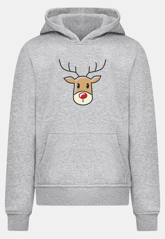 Kids Christmas Cute Deer Hoody-2