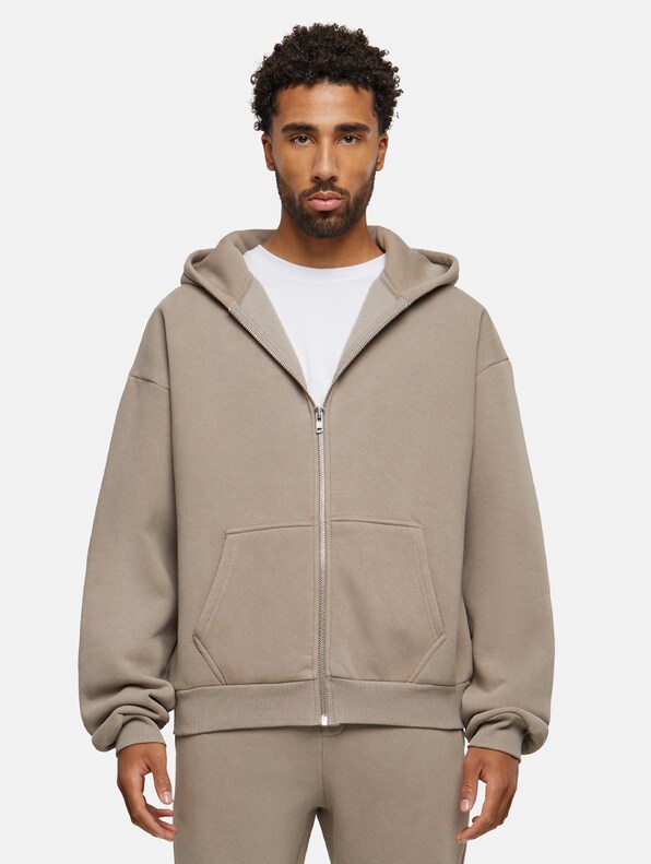 Prohibited Oversized Zip Hoodies-0